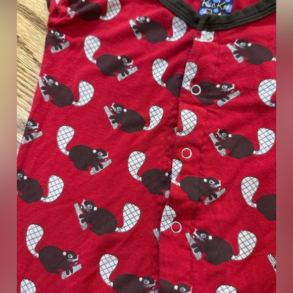 Kickee Pants Bamboo Pajamas 3-6 mo - Picture 2 of 4